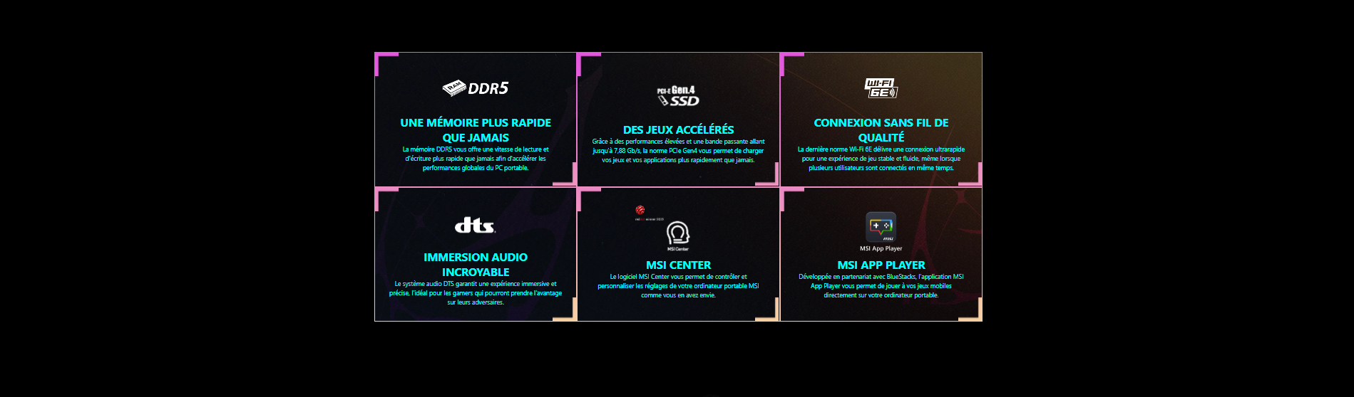 MSI Cyborg 15 - Vue 2